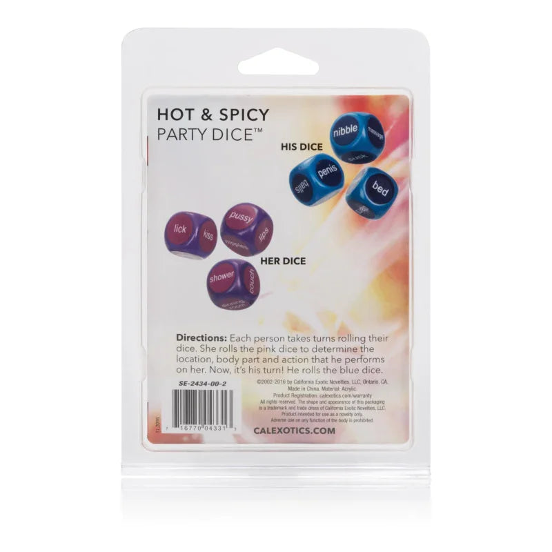 Hot and Spicy Dice Game - MyPleasure