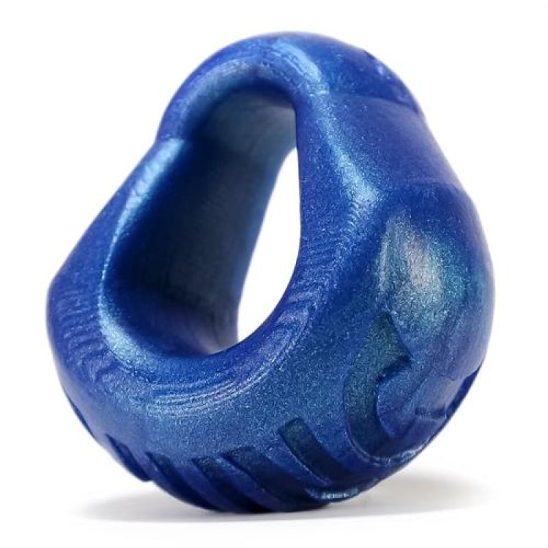 Hung Padded Cockring Oxballs - Blue Balls