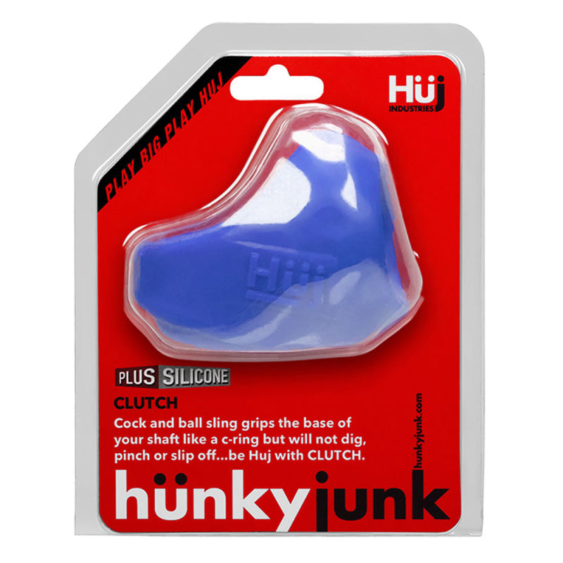 Hunkyjunk Clutch Cock Ball Sling - Cobalt