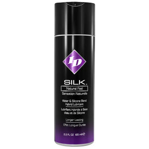 ID Silk Silicone and Water Blend Lubricant 2.2 Oz - MyPleasure