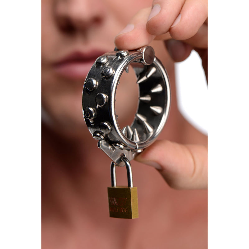 Impaler Locking Cbt Ring With Spikes