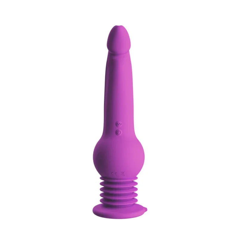 Impressions - New York - Gyro-Quake Dildo - Purple - MyPleasure