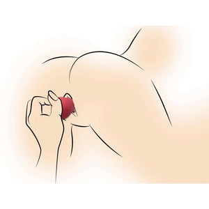 Inmi - Bloomgasm Wild Rose Silicone Suction Stimulator - Red - MyPleasure