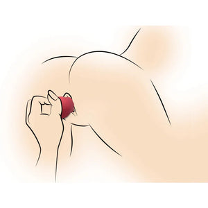 Inmi - Bloomgasm Wild Rose Silicone Suction Stimulator - Red - MyPleasure