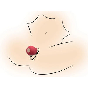 Inmi - Bloomgasm Wild Rose Silicone Suction Stimulator - Red - MyPleasure