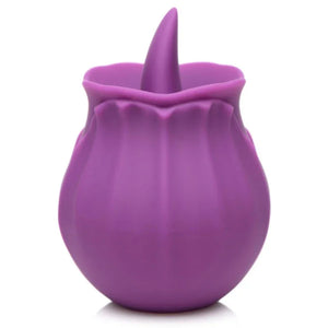 Inmi - Bloomgasm Wild Violet Licking Silicone Stimulator - Violet - MyPleasure