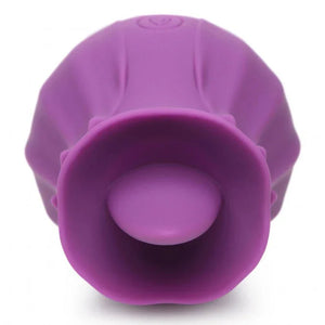 Inmi - Bloomgasm Wild Violet Licking Silicone Stimulator - Violet - MyPleasure