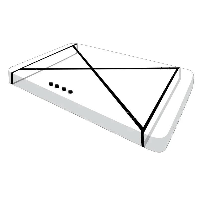 Interlace Over and Under the Bed Restraint Set - MyPleasure