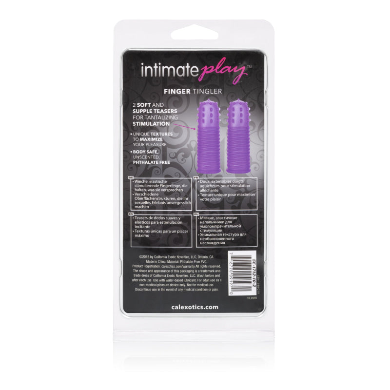 Intimate Play Finger Tingler - Purple