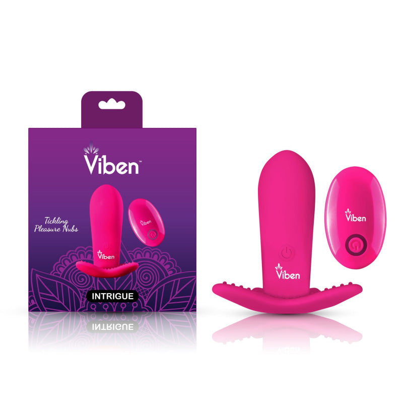 Intrigue - Remote Control 10-Function Panty Vibe - Hot Pink