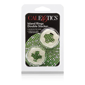 Island Rings Double Stacker - Glow-in-the-Dark - MyPleasure
