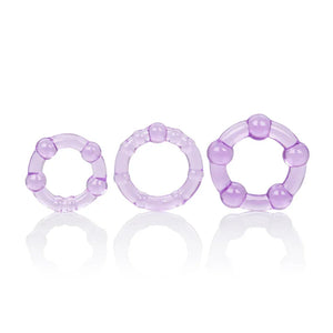 Island Rings - Purple - MyPleasure