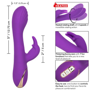 Jack Rabbit Signature Heated Silicone Rotating G Rabbit - MyPleasure