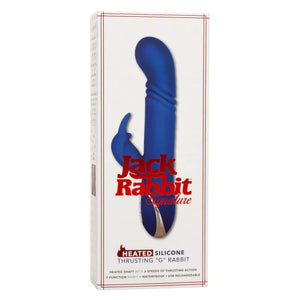Jack Rabbit Signature Heated Silicone Thrusting G Rabbit - MyPleasure