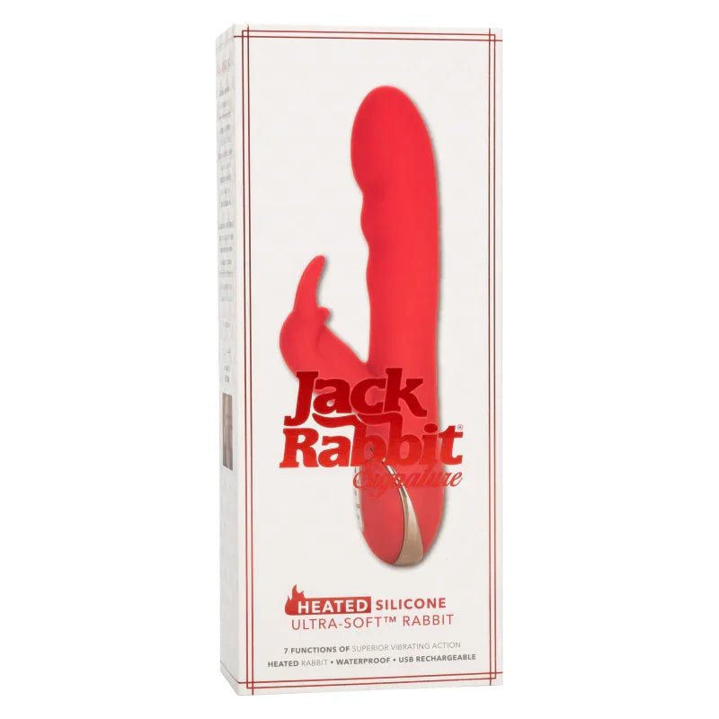 Jack Rabbit Signature Heated Silicone Ultra-Soft Rabbit - MyPleasure