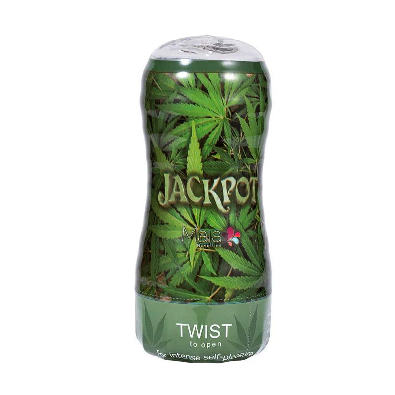 Jackpot Aircraft Cup Style Male Masturbator 420 Series - Clear - MyPleasure