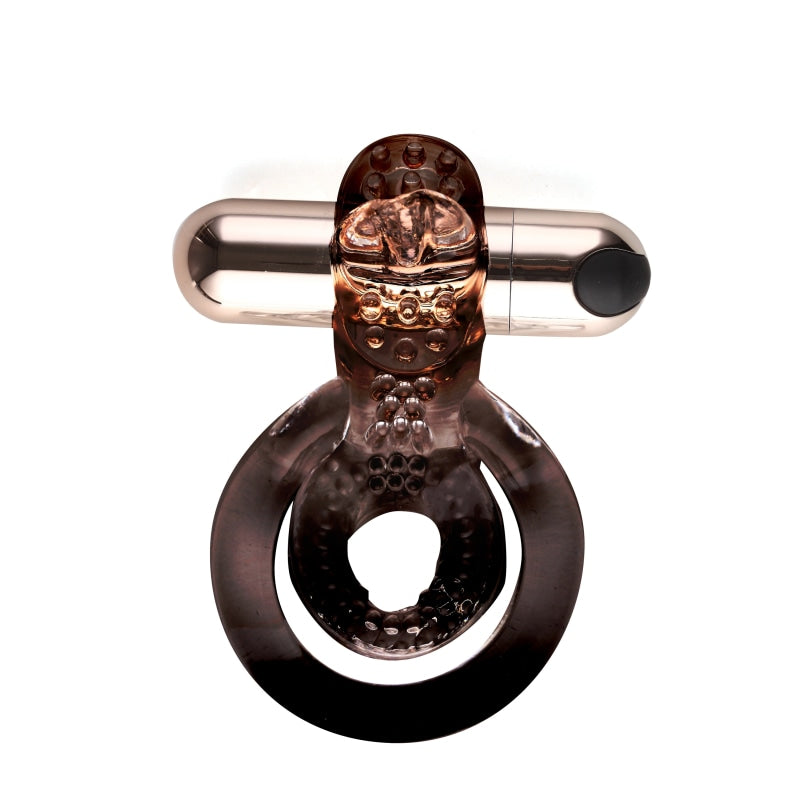 Jayden Vibrating Erection Enhancer Ring - Rose  Gold