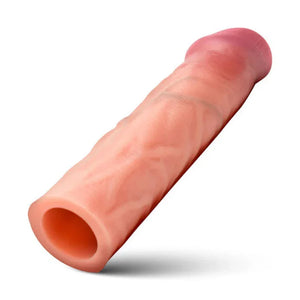 Jock 1.5&quot; Silicone Penis Extension Sleeve - Light - MyPleasure