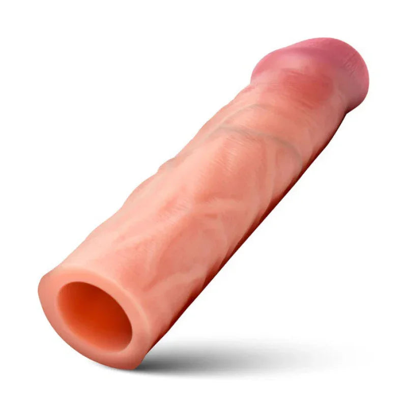 Jock 1.5&quot; Silicone Penis Extension Sleeve - Light - MyPleasure
