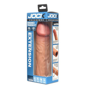 Jock 1.5&quot; Silicone Penis Extension Sleeve - Medium - MyPleasure