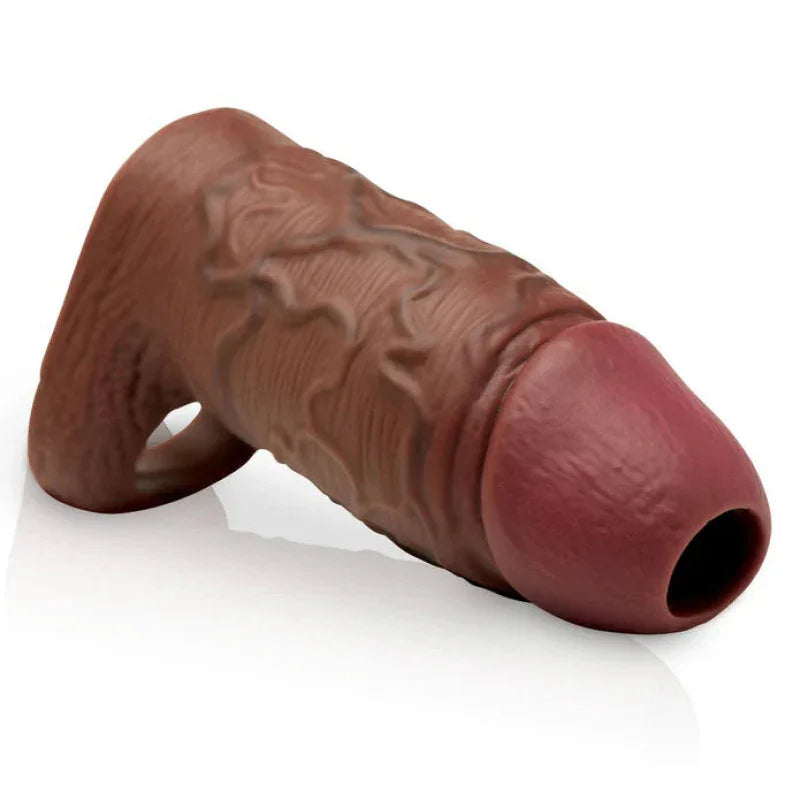 Jock Silicone Penis Extension Sleeve - Dark - MyPleasure