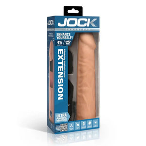 Jock Vibrating Penis Extension with Remote - Light - MyPleasure