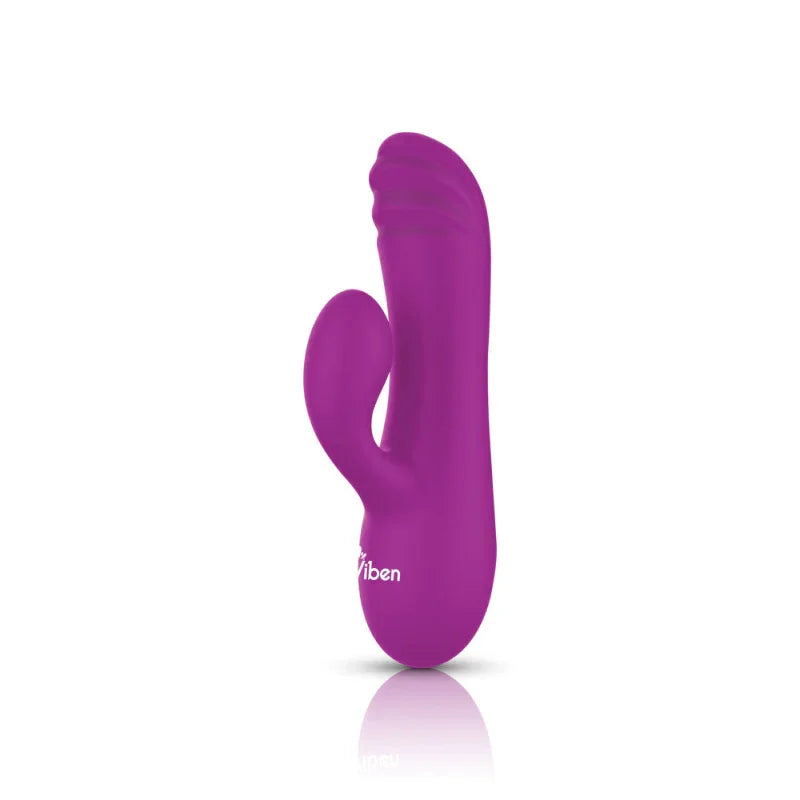 Jolie - Berry - Intense Mini Rabbit Vibe With Pleasure Ridges - MyPleasure