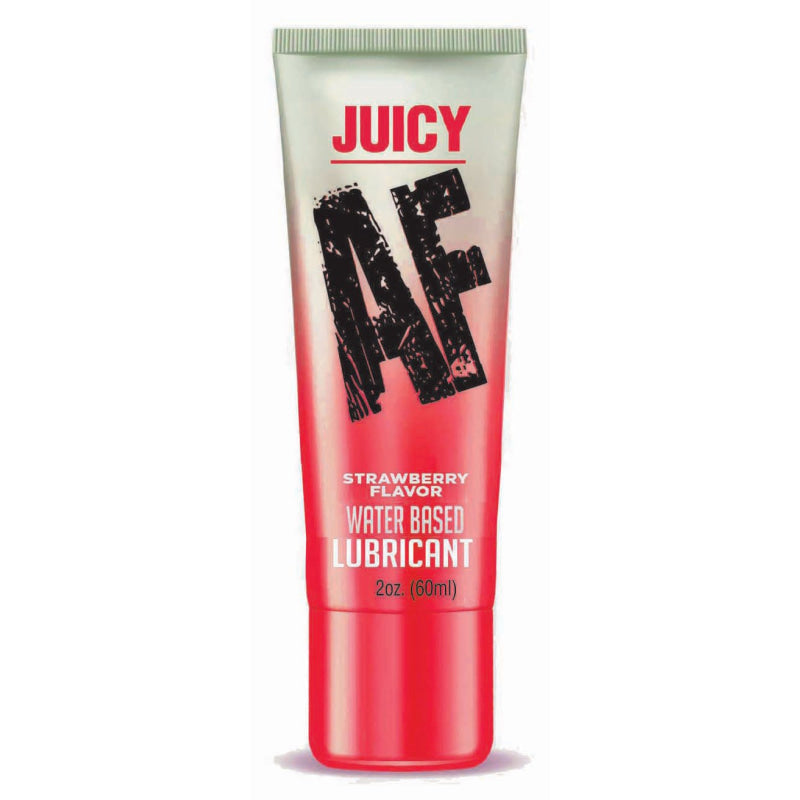 Juicy Af - Strawberry Water Based Lubricant - 2 Oz