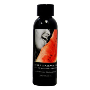 Juicy Watermelon Edible Massage Oil 2 Oz - MyPleasure