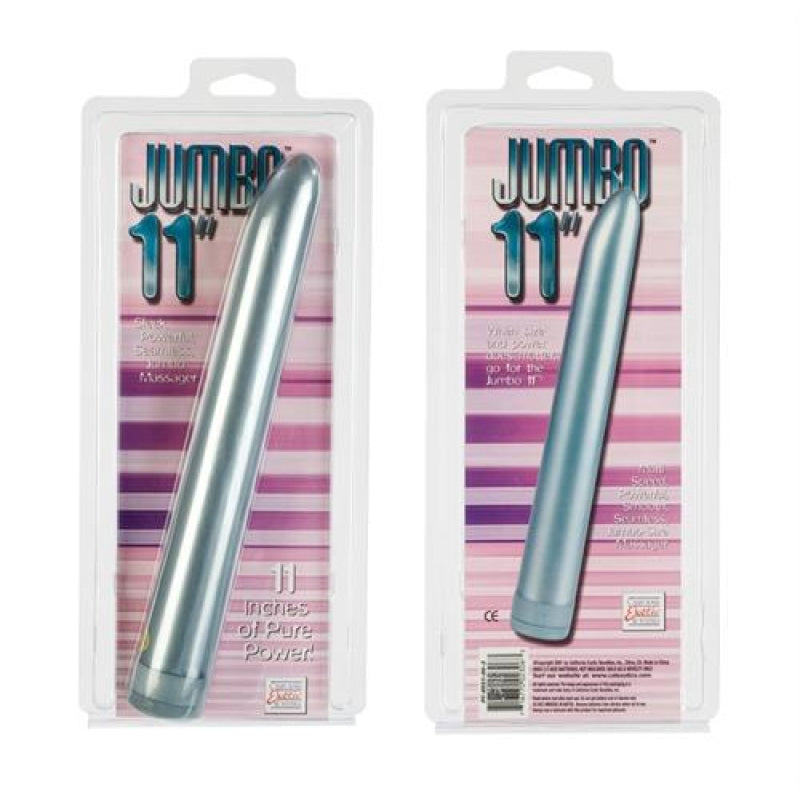 Jumbo 11 Inches Massager - Platinum