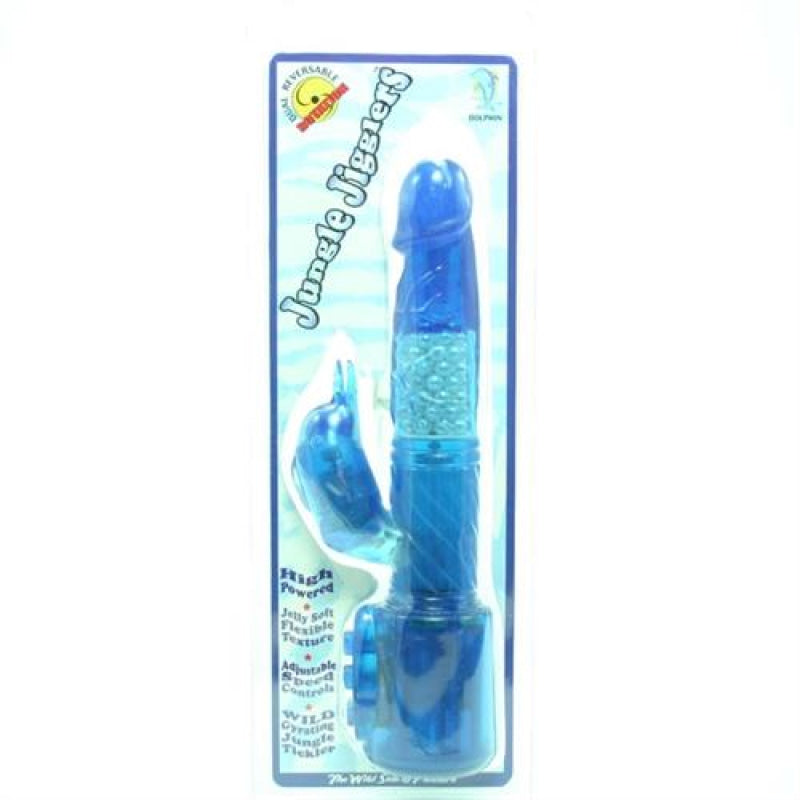 Jungle Jigglers Dolphin - Blue