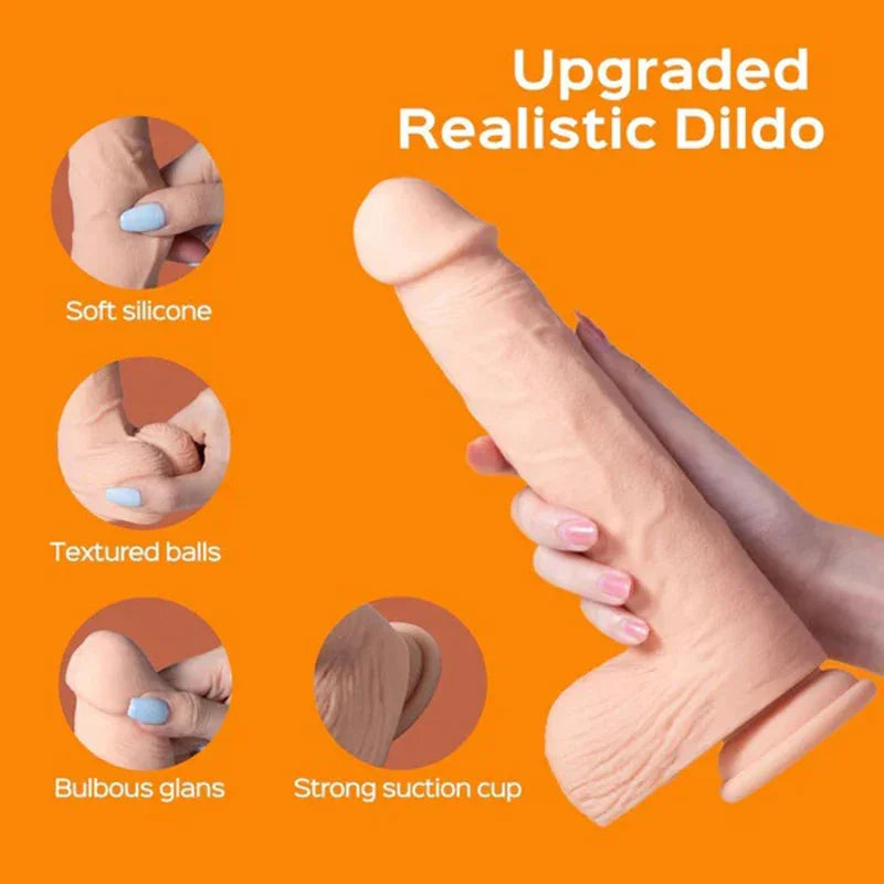 Kenzo-App Controlled 9.5"" Big Realistic - Thrusting Dildo - MyPleasure