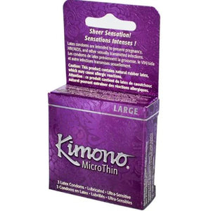 Kimono Microthin Large - 3 Pack - MyPleasure