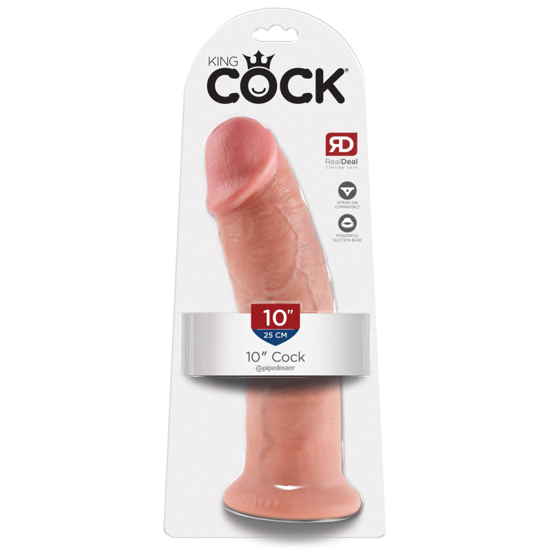 King Cock 10-Inch Cock - Flesh