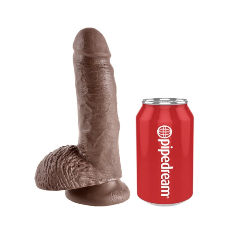 King Cock 7-Inch Cock Brown