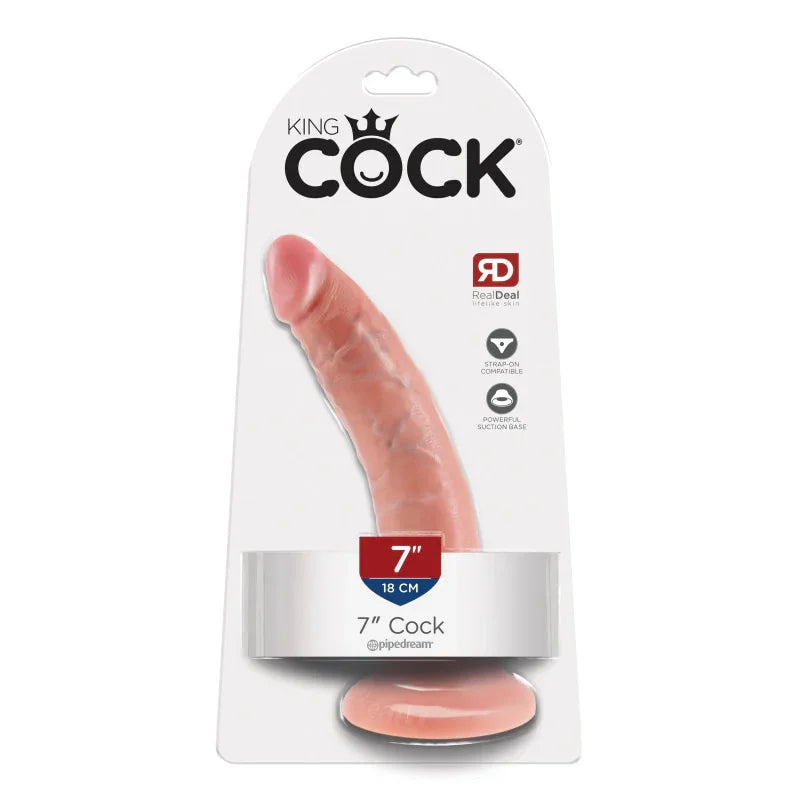 King Cock 7-Inch Cock - Flesh - MyPleasure