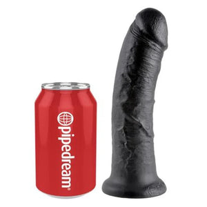 King Cock 8-Inch Cock - Black - MyPleasure