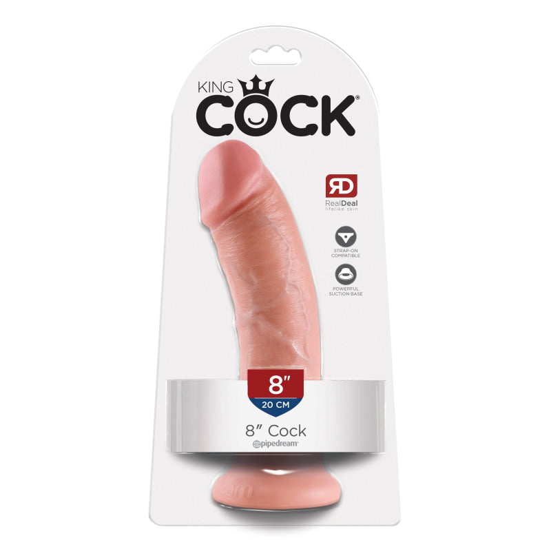 King Cock 8-Inch Cock - Flesh