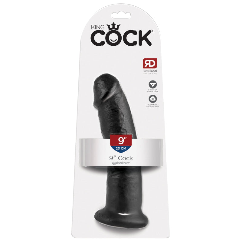 King Cock 9-Inch Cock Black