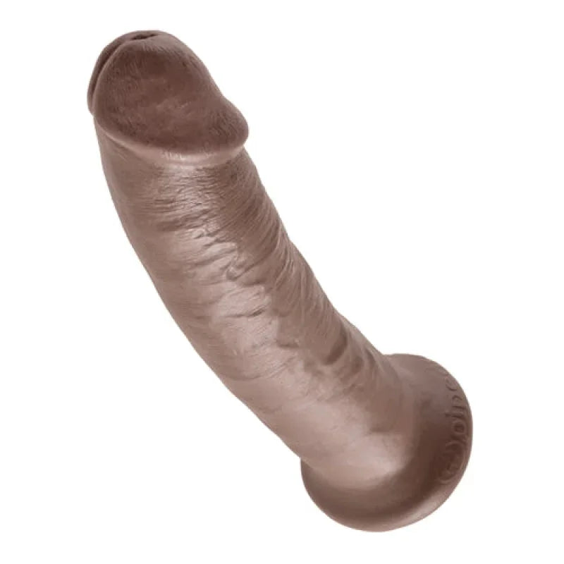 King Cock 9-Inch Cock - Brown - MyPleasure