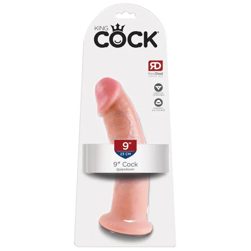 King Cock 9-Inch Cock - Flesh - MyPleasure