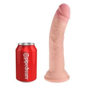 King Cock Plus Triple Density 8" Cock - Flesh - MyPleasure