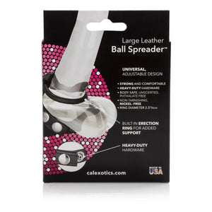 Large Leather Ball Spreader - MyPleasure
