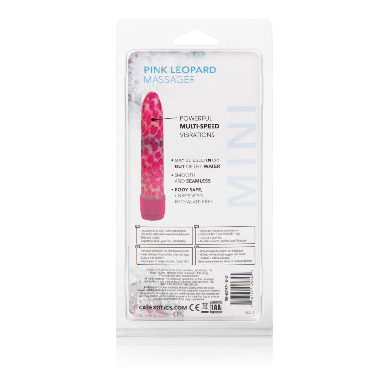 Leopard Massager Mini - Pink