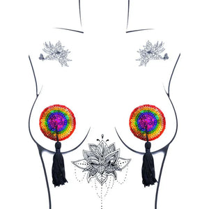 Lgbtqa and Xo Reusable Silicone Nipztix - MyPleasure