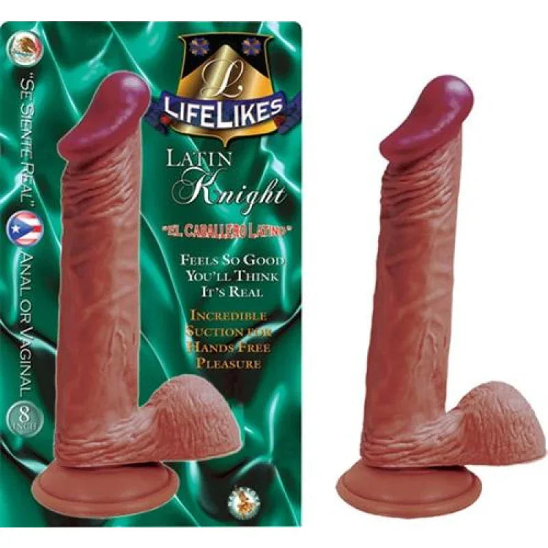 Lifelike Latin Knight 8" - MyPleasure