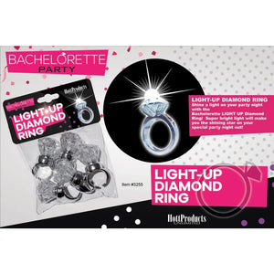 Light Up Diamond Ring 5 Pk - MyPleasure