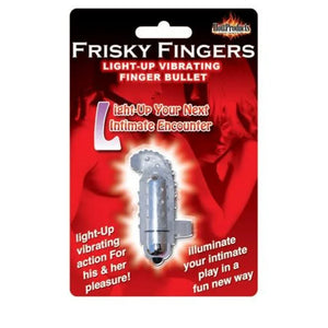Light Up Frisky Finger - Clear - MyPleasure