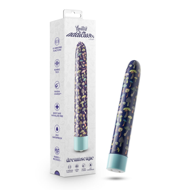 Limited Addiction - Dreamscape - 7 Inch  Rechargeable Vibe - Blue