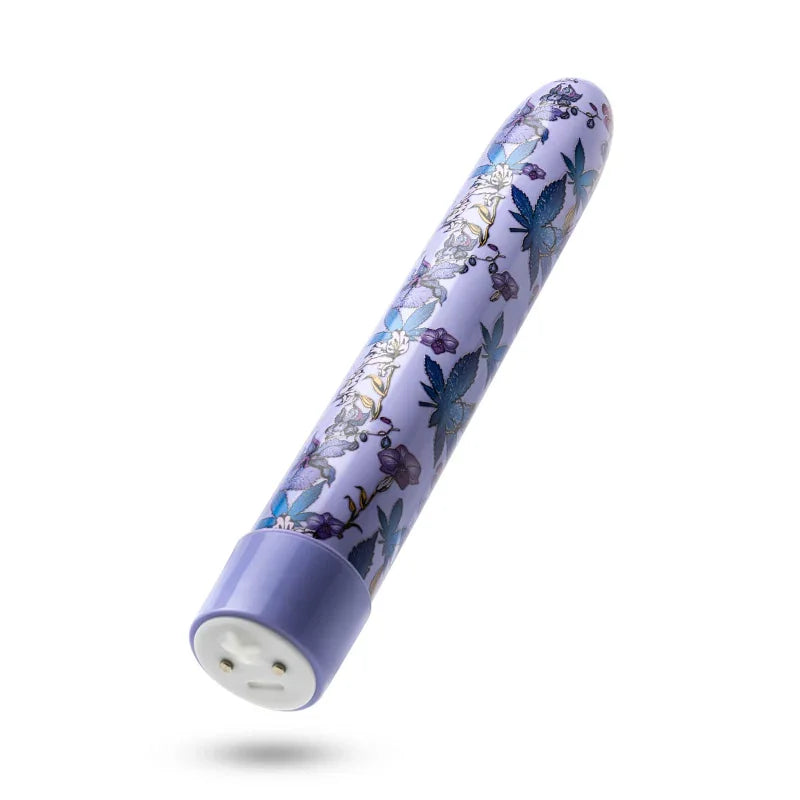 Limited Addiction - Floradelic - 7 Inch Rechargeable Vibe - Purple - MyPleasure